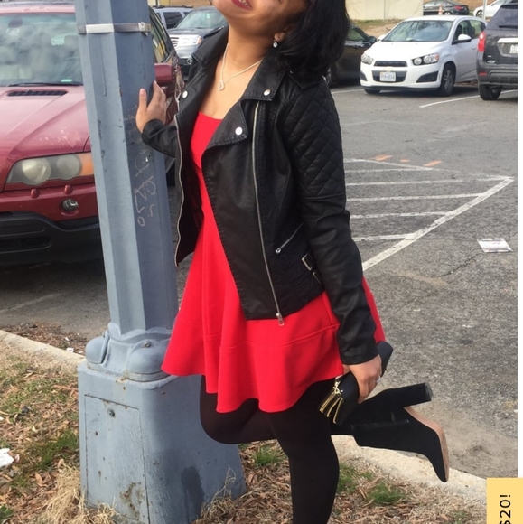 Lulu’s XS Home Before Daylight Red Fit Flare Mini - Picture 10 of 11